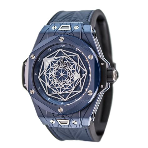 hublot 415.ex.7179.vr.mxm19|Hublot Big Bang Unico Sang Bleu Ceramic Blue 45 mm .